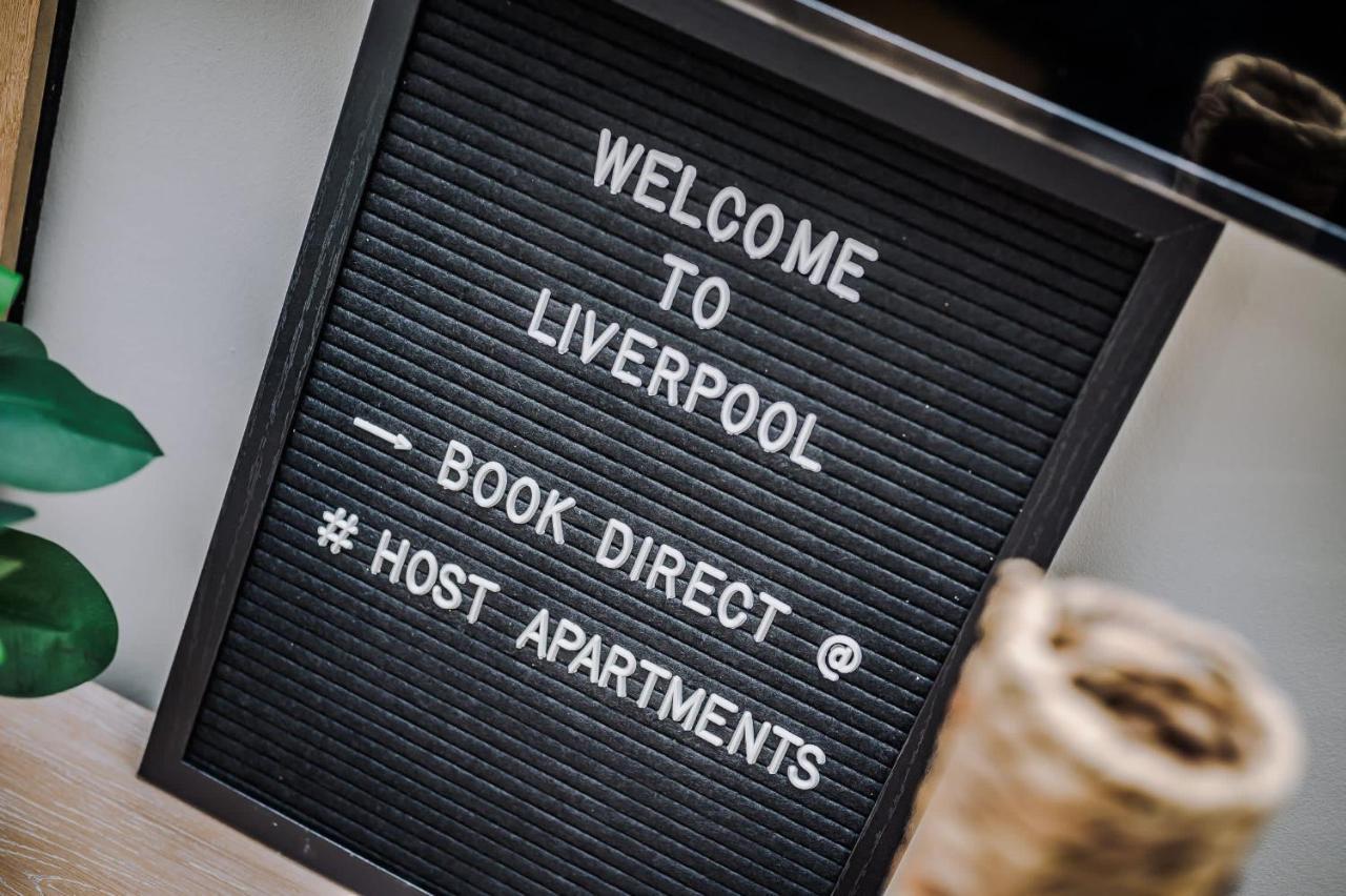 Waterfront Apartment With View Of Liver Building Liverpool Exterior foto